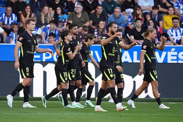 أتلتيكو مدريد يخطف فوزًا مثيرًا من ألافيس في الدوري الإسباني